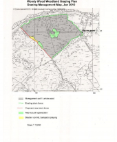Woodland Grazing Map Example